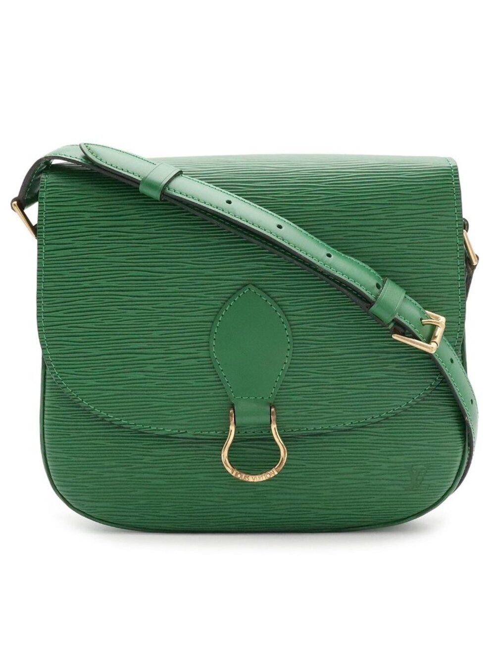 Louis Vuitton Epi Saint-cloud GM Shoulder Bag Crossbody Green